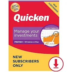 Quicken Premier 2022 for Investments Software